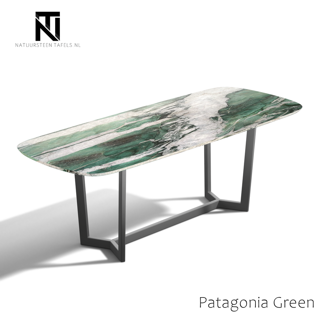 Kwartsiet Eet Tafel - Patagonia Green