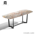 Kwartsiet Eet Tafel - Cristallo Juliet