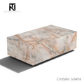 Kwartsiet Blok Salontafel - Cristallo Juliet